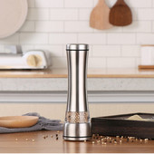 1 komad mlinca za papar od nehrđajućeg čelika, ručna posuda za sol i papar Lonac za začine, začini, sol, šećer, mlin, kuhinjski alati