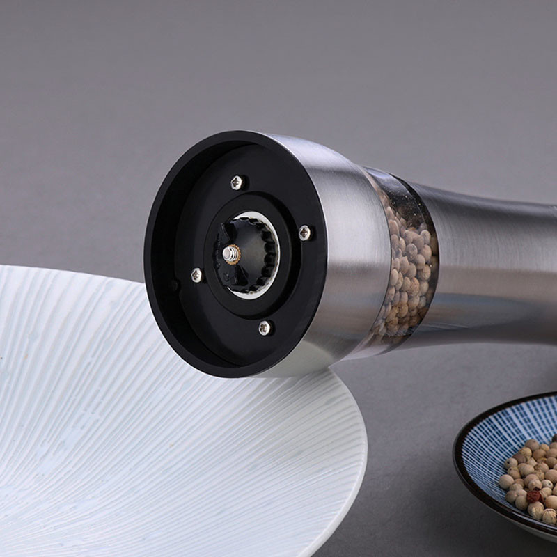 1 komad mlinca za papar od nehrđajućeg čelika, ručna posuda za sol i papar Lonac za začine, začini, sol, šećer, mlin, kuhinjski alati