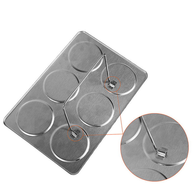 Rozsdamentes acél fűszeres üveg Mágneses fűszer tégelyek Só Cukor Bors Fűszeres Palacktartó Doboz Konyhai Tároló Szervező