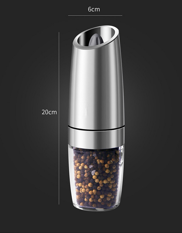 Elektromos daráló fekete bors por tüskés hamu szezám zúzott tengeri só frissen őrölt háztartási eszközök