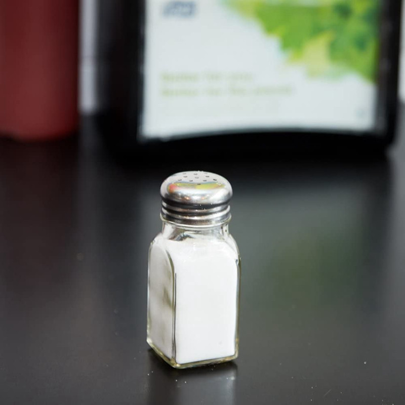 (Set de 2) Sticla de ardei Mini sticla de condiment din sticla Sticla poroasa de condiment Masa Shaker Sticla poroasa de condiment