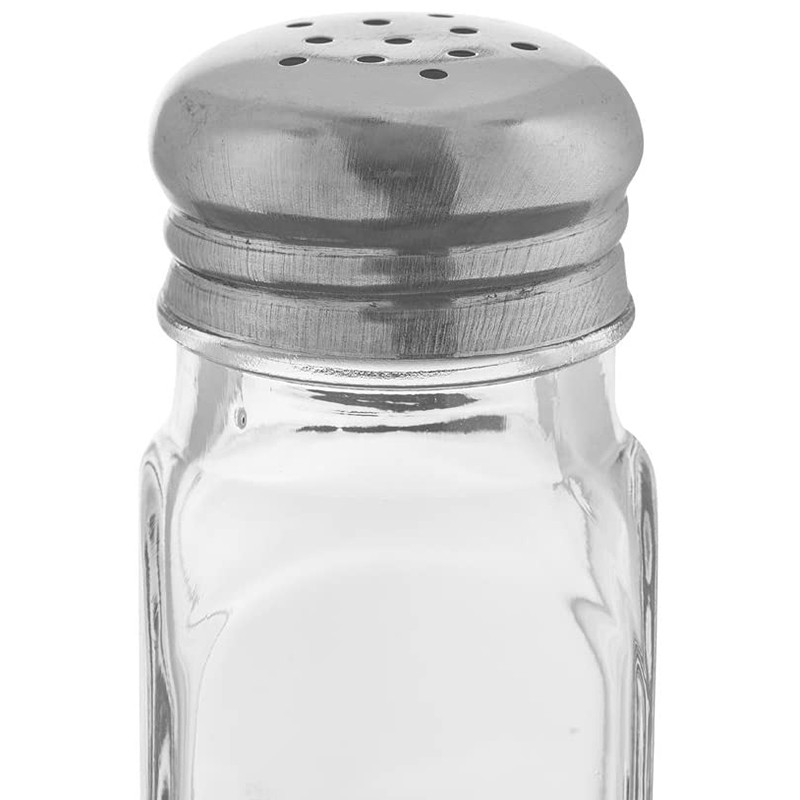 (Set de 2) Sticla de ardei Mini sticla de condiment din sticla Sticla poroasa de condiment Masa Shaker Sticla poroasa de condiment