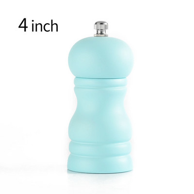 3 szín 4 hüvelykes borsdaráló sópisztoly fűszerüvegek szett Konyhai cikkek Konyhai eszközök készletek Ajtó Fűszerek Fűszerek Állvány Szervező