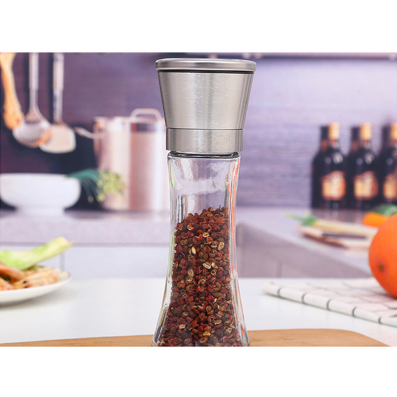 ANACE mlinac za papar od nehrđajućeg čelika, ručni mlinac za sol i papar, posuda za začine, kuhinjski alati, dodaci za kuhanje