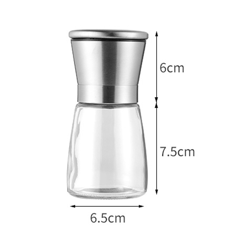 ANACE mlinac za papar od nehrđajućeg čelika, ručni mlinac za sol i papar, posuda za začine, kuhinjski alati, dodaci za kuhanje