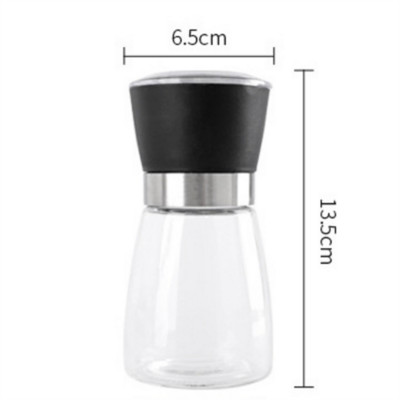1 db rozsdamentes acél só- és borsdaráló fűszer Herp üveg Muller kézi malom daráló palack Konyhai kütyük Üvegszerszámok
