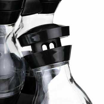 Περιστρεφόμενα βάζα καρυκευμάτων Cruet σετ για μπαχαρικά Σπρέι πιπεριού Μπουκάλια καρυκεύματα Βαζάκια αλατιού Organizer ράφι αποθήκευσης κουζίνας