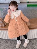 Jakna jesen-zima za djevojčice, izrezani model