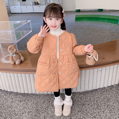 Jakna jesen-zima za djevojčice, izrezani model