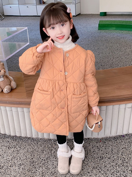 Jakna jesen-zima za djevojčice, izrezani model