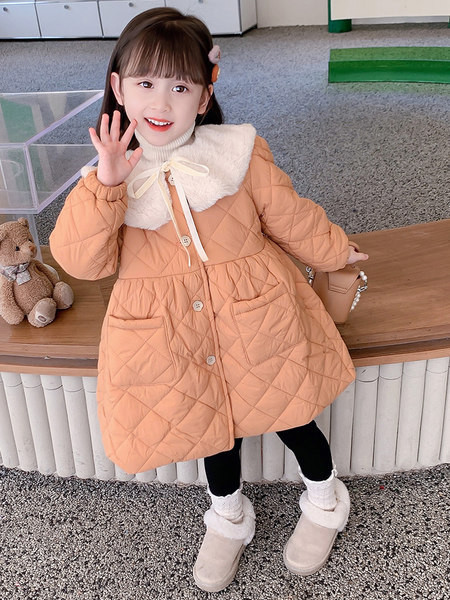 Jakna jesen-zima za djevojčice, izrezani model