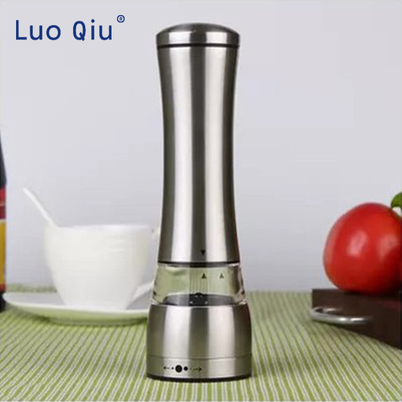 Moara manuala de piper din otel inoxidabil Rasita multifunctionala de piper negru Moara manuala de piper din otel inoxidabil