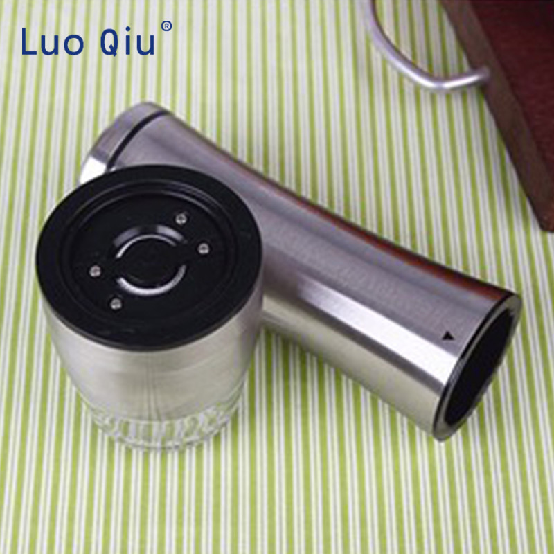 Moara manuala de piper din otel inoxidabil Rasita multifunctionala de piper negru Moara manuala de piper din otel inoxidabil