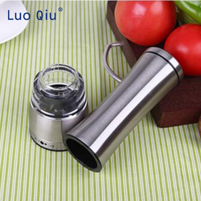 Moara manuala de piper din otel inoxidabil Rasita multifunctionala de piper negru Moara manuala de piper din otel inoxidabil