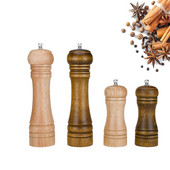 5/8 hüvelykes vintage fa kézi borsdaráló só és fűszer malom konyhai őrlőszerszám kerámia magdaráló