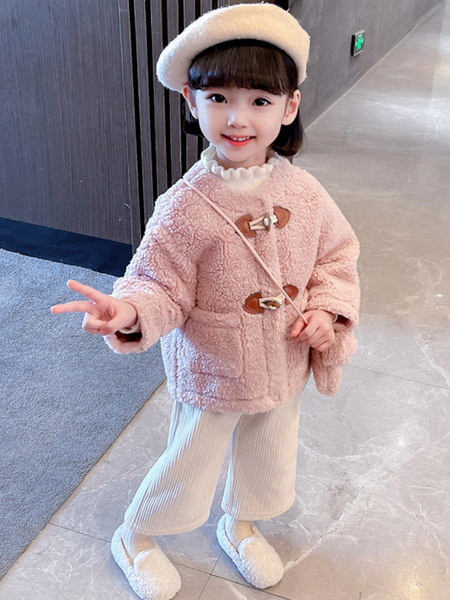 Jacheta de puf pentru copii pentru fete