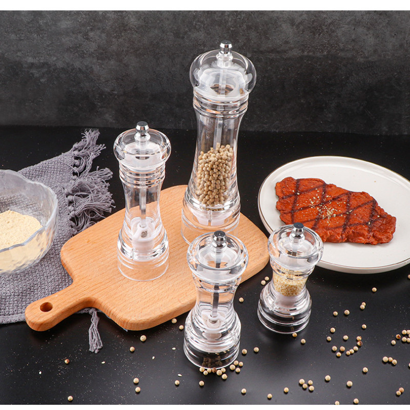 Rasnita de ardei Sticla de condimente Ustensile de bucatarie Condimente pentru gratar Piper Rasnita de ardei Borcan de condimente