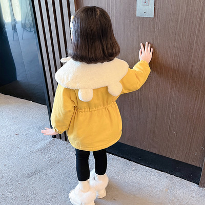 Palton pentru copii pentru fete cu efect 3D