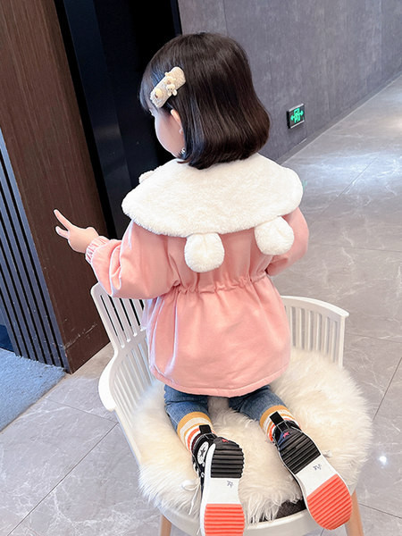 Palton pentru copii pentru fete cu efect 3D