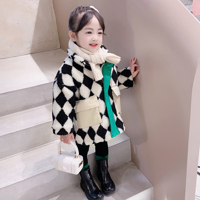 Palton pentru copii pentru fete - in doua culori