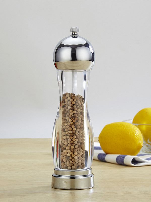 Acrilic Sare Piper Moara Manuala Mancare Masini de Tocat Ierburi Recipiente Borcane Condimente Gadgets de bucatarie Sticle de Condimente Sticla
