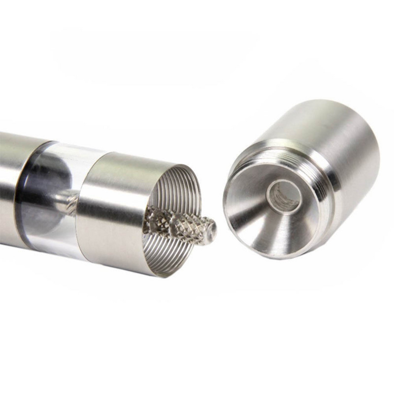 Sticla de măcinat manual Moara de piper din oțel inoxidabil Rasnita de sare Rasnita Buton combinat pentru unelte de bucătărie de călătorie XH8Z