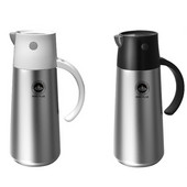 750 ml-es rozsdamentes acél olajos palack fűszerező palack, automatikus nyitás és zárás, magas hőmérsékletnek ellenálló palack