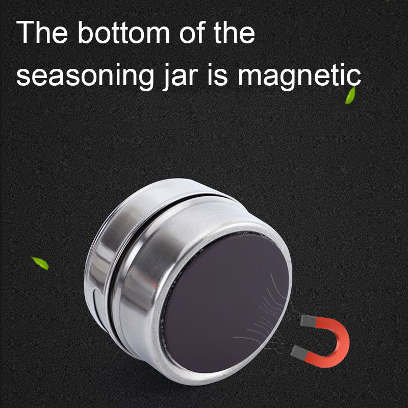 Sticlă de condiment din oțel inoxidabil Oală cu aromă multifuncțională Practic grătar portabil în aer liber Rezervor de depozitare a condimentelor pentru gătit