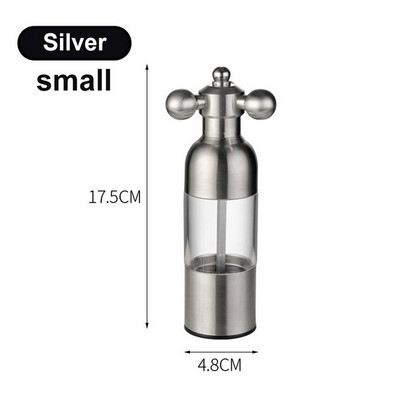 304 rozsdamentes acél paprika szezámbors por daráló edény kerámia mag konyhai fűszerezés eszköz grill kiegészítők