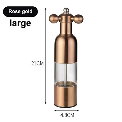 304 rozsdamentes acél paprika szezámbors por daráló edény kerámia mag konyhai fűszerezés eszköz grill kiegészítők