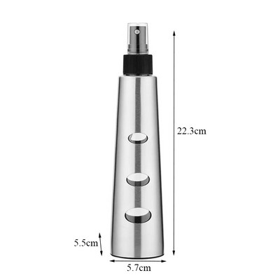 Moodne roostevabast terasest oliiviõlipott loominguline salatipihusti, grilli pigistatav pudel, õliäädika jaotur Köögi toiduvalmistamise tööriistad