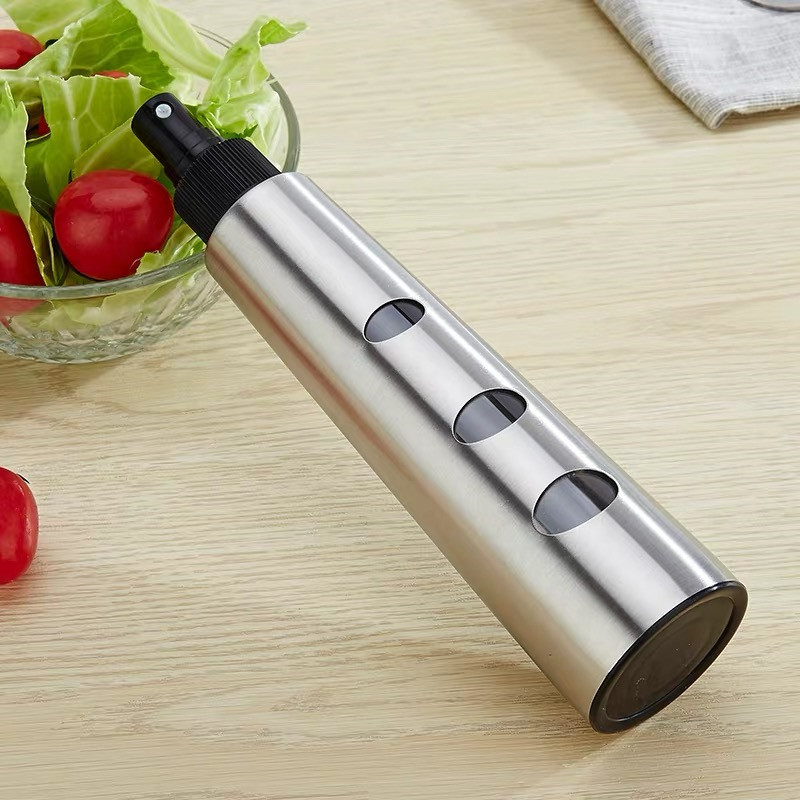 Moodne roostevabast terasest oliiviõlipott loominguline salatipihusti, grilli pigistatav pudel, õliäädika jaotur Köögi toiduvalmistamise tööriistad