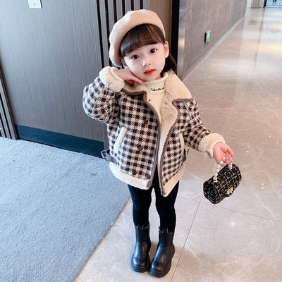 Őszi kabát lányoknak - két színben