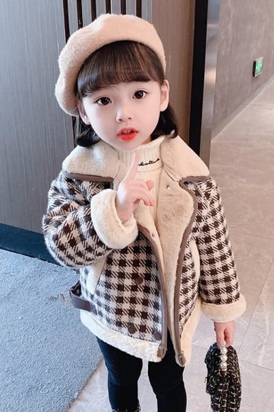 Őszi kabát lányoknak - két színben