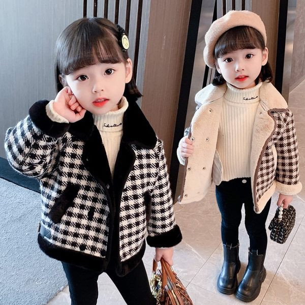 Őszi kabát lányoknak - két színben