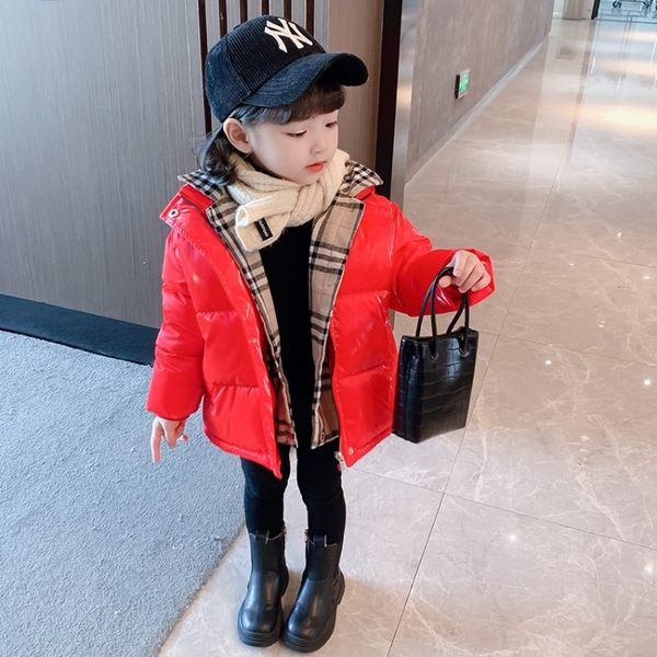 Őszi kabát lányoknak - két színben