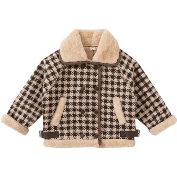 Őszi kabát lányoknak - két színben