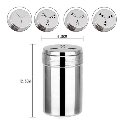 1 sticlă de condimente Sticla de condimente din oțel inoxidabil Agitator de condimente Agitator de condimente Ustensile de bucătărie pentru casă Accesorii de depozitare a condimentelor