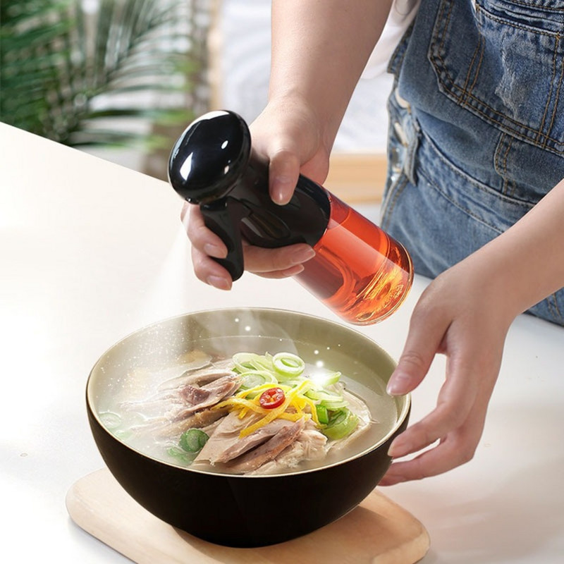 Õlipudeli köögiõli pihusti grill-äädika dosaator toiduõli BBQ pikniku tööriist pihustuspudeli maitsestamise korraldaja