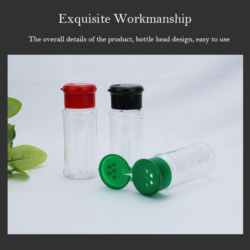 20vnt./rinkinys 100ml indeliai prieskoniams Druskos pipirų plaktuvų rinkinys prieskoniams Stiklainis skardinė Prieskonių butelis BBQ Pagardai Virtuvės reikmenys