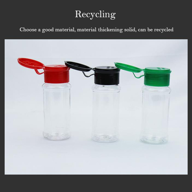 20vnt./rinkinys 100ml indeliai prieskoniams Druskos pipirų plaktuvų rinkinys prieskoniams Stiklainis skardinė Prieskonių butelis BBQ Pagardai Virtuvės reikmenys