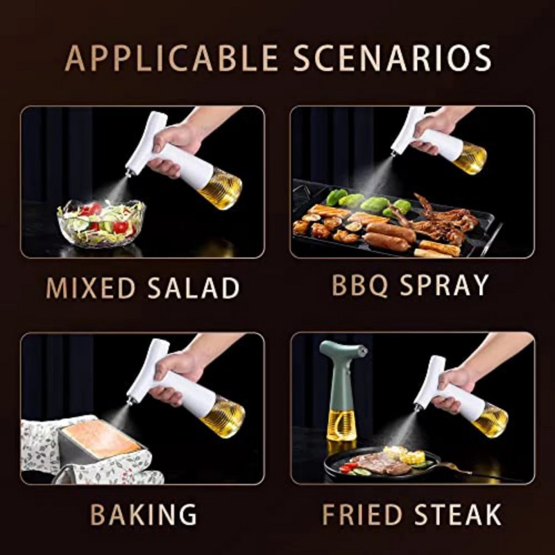 Pulverizator electric pentru ulei de măsline, dozator de sticle, sticla electrică de ulei, sos de soia, sticla de depozitare pentru oțet, dozator electric de ulei, pulverizator