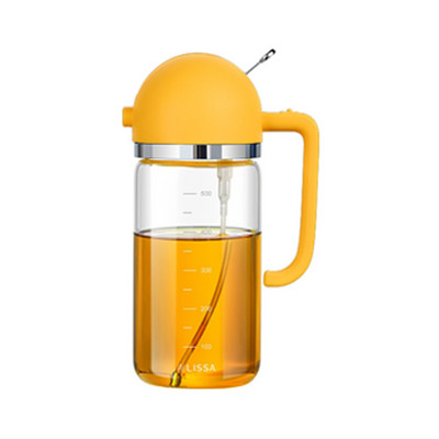 Sticlă de turnare cu pulverizare de ulei de măsline cu dublu scop Ulei de copt pentru gătit Pulverizator de ceață de oțet pentru grătar Sticlă de sticlă pentru dozator de ulei