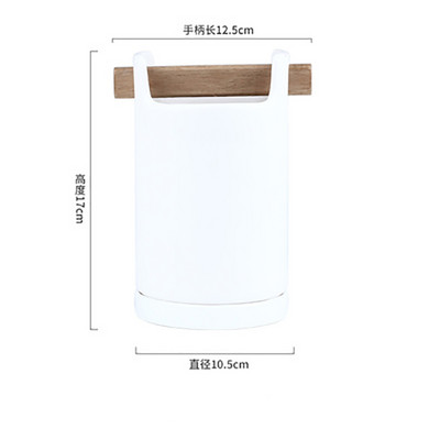 500 ml Sticla de ulei în stil japonez Rezervor de condiment de ceramică de uz casnic Borcan de condiment cu capac Borcan de sare Ulei de măsline Accesorii de bucătărie