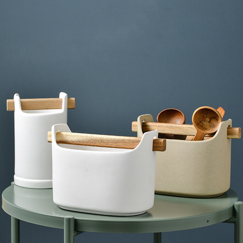 500 ml Sticla de ulei în stil japonez Rezervor de condiment de ceramică de uz casnic Borcan de condiment cu capac Borcan de sare Ulei de măsline Accesorii de bucătărie