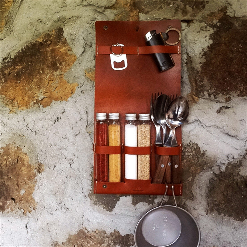 Set de bucătărie Distribuitor de ulei Amestecare de sticlă pentru grătar Sticlă de condimente Sticlă de condimente Pachetul de condimente de camping în aer liber Conține sticlă