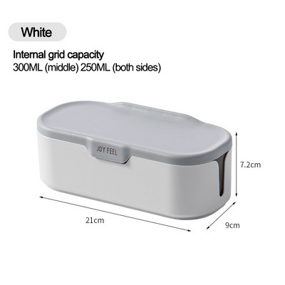 Nordic Style sós és borsos fűszeres tégelyes fűszerezés rendszerező doboz három rácsos fűszer tároló doboz fűszertartó konyhai kanna szettek