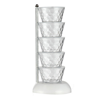 Cutie de condimente rotativă Verticală creativă cu mai multe straturi Cutie de condimente Borcane de condimente pentru acasă Set de bucătărie Lingură de condimente Aprovizionare de bucătărie