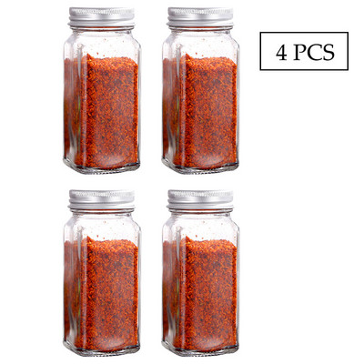 Üveg Fűszertartó készlet Fűszerdoboz Fedő Fűszeredény Fűszeres Üveg Konyhai Kellékek és Anyagok Sócella Kanna