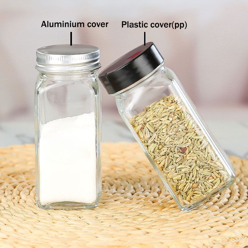 Üveg Fűszertartó készlet Fűszerdoboz Fedő Fűszeredény Fűszeres Üveg Konyhai Kellékek és Anyagok Sócella Kanna
